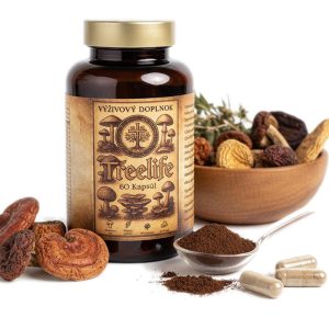 Treelife - najkomplexnejší doplnok stravy s medicínskymi hubami