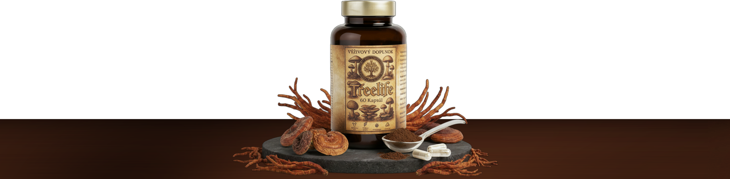 Treelife - the most complex dietary supplement with medicinal mushrooms